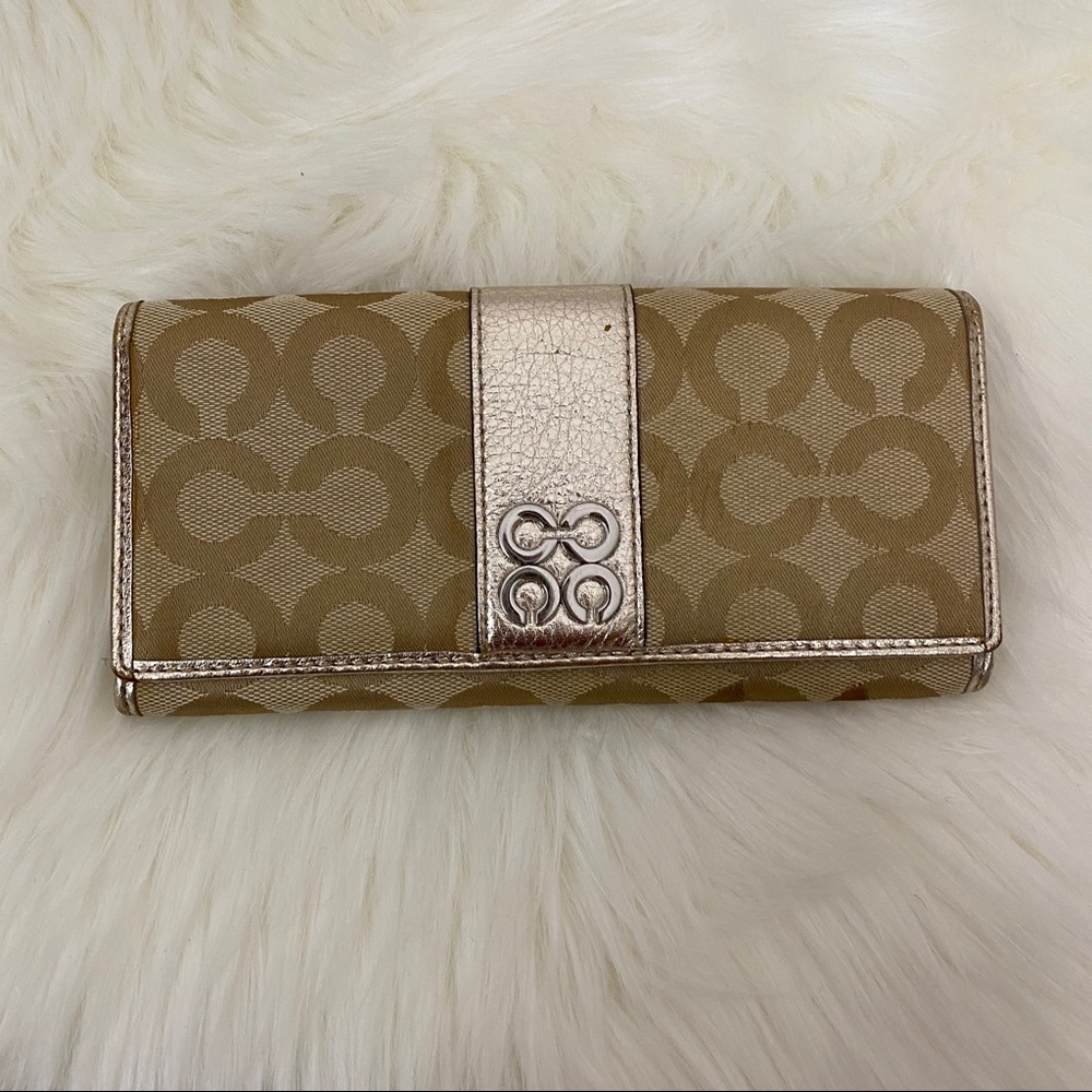 Long Coach Monogram Wallet